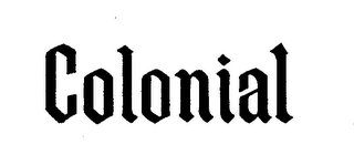 COLONIAL trademark