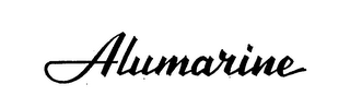 ALUMARINE trademark