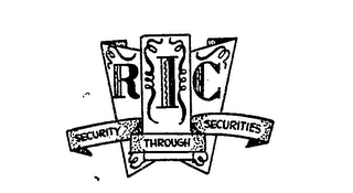 RIC SECURITY THROUGH SECURITIES trademark