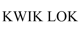 KWIK LOK trademark