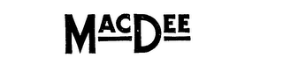 MACDEE trademark