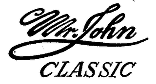 MR. JOHN CLASSIC trademark
