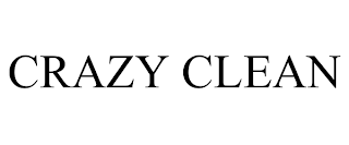CRAZY CLEAN trademark