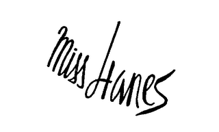 MISS HANES trademark