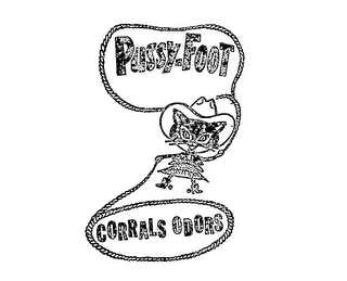 PUSSY-FOOT CORRALS ODORS