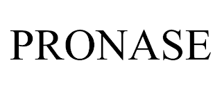 PRONASE trademark