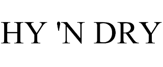 HY 'N DRY trademark