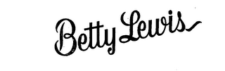 BETTY LEWIS