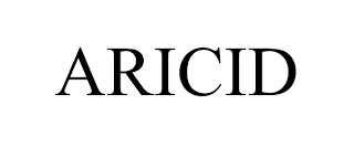 ARICID trademark