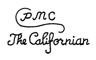 PMC THE CALIFORNIAN trademark