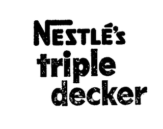 NESTLE'S TRIPLE DECKER