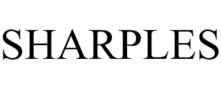 SHARPLES trademark