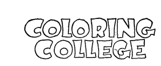 COLORING COLLEGE trademark