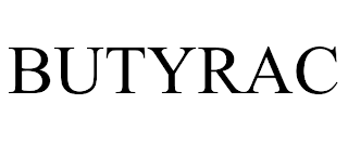 BUTYRAC trademark