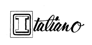 ITALIANO trademark