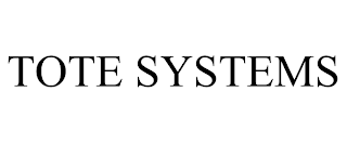 TOTE SYSTEMS trademark
