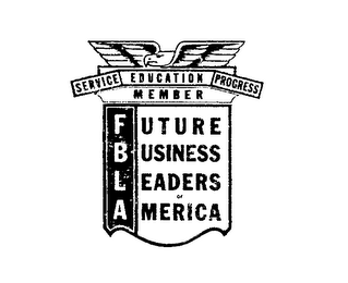 FUTURE BUSINESS LEADERS OF AMERICA SERVICE EDUCATION PROGRESS MEMBER