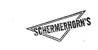SCHERMERHORN'S trademark