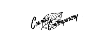 COUNTRY CONTEMPORARY