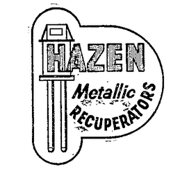 HAZEN METALLIC RECUPERATORS