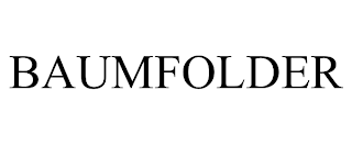 BAUMFOLDER trademark