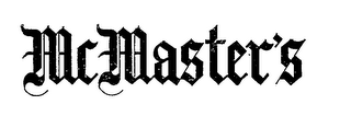 MCMASTER'S trademark