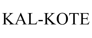 KAL-KOTE trademark