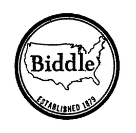 BIDDLE ESTABLISHED 1879