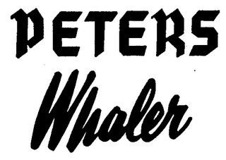 PETERS WHALER