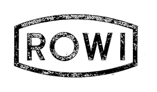 ROWI trademark