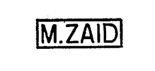 M. ZAID trademark