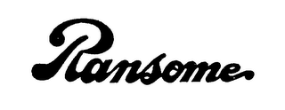 RANSOME trademark
