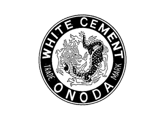 WHITE CEMENT ONODA trademark