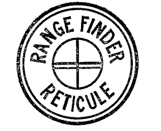 RANGE FINDER RETICULE trademark
