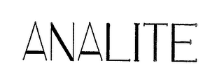 ANALITE trademark