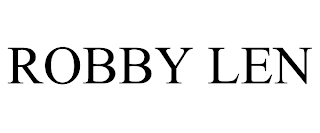 ROBBY LEN trademark