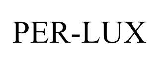 PER-LUX trademark