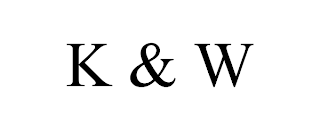 K & W trademark