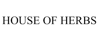HOUSE OF HERBS trademark