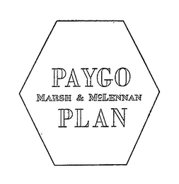 PAYGO MARSH & MCLENNAN PLAN