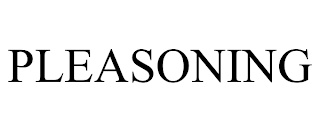 PLEASONING trademark