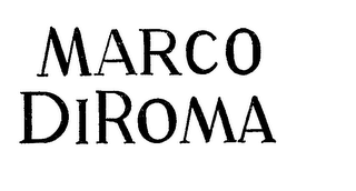 MARCO DIROMA trademark