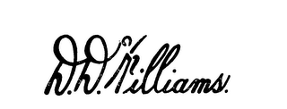 D.D. WILLIAMS.