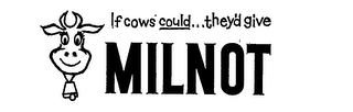 IF COWS COULD...THEY'D GIVE MILNOT