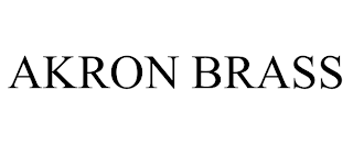 AKRON BRASS trademark