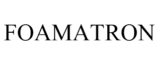 FOAMATRON trademark