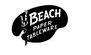 BEACH PAPER TABLEWARE