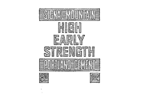 SIGNAL MOUNTAIN HIGH EARLY STRENGTH PORTLAND CEMENT GP CC