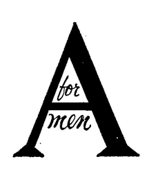 A FOR MEN