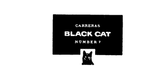 CARRERAS BLACK CAT NUMBER 7 trademark